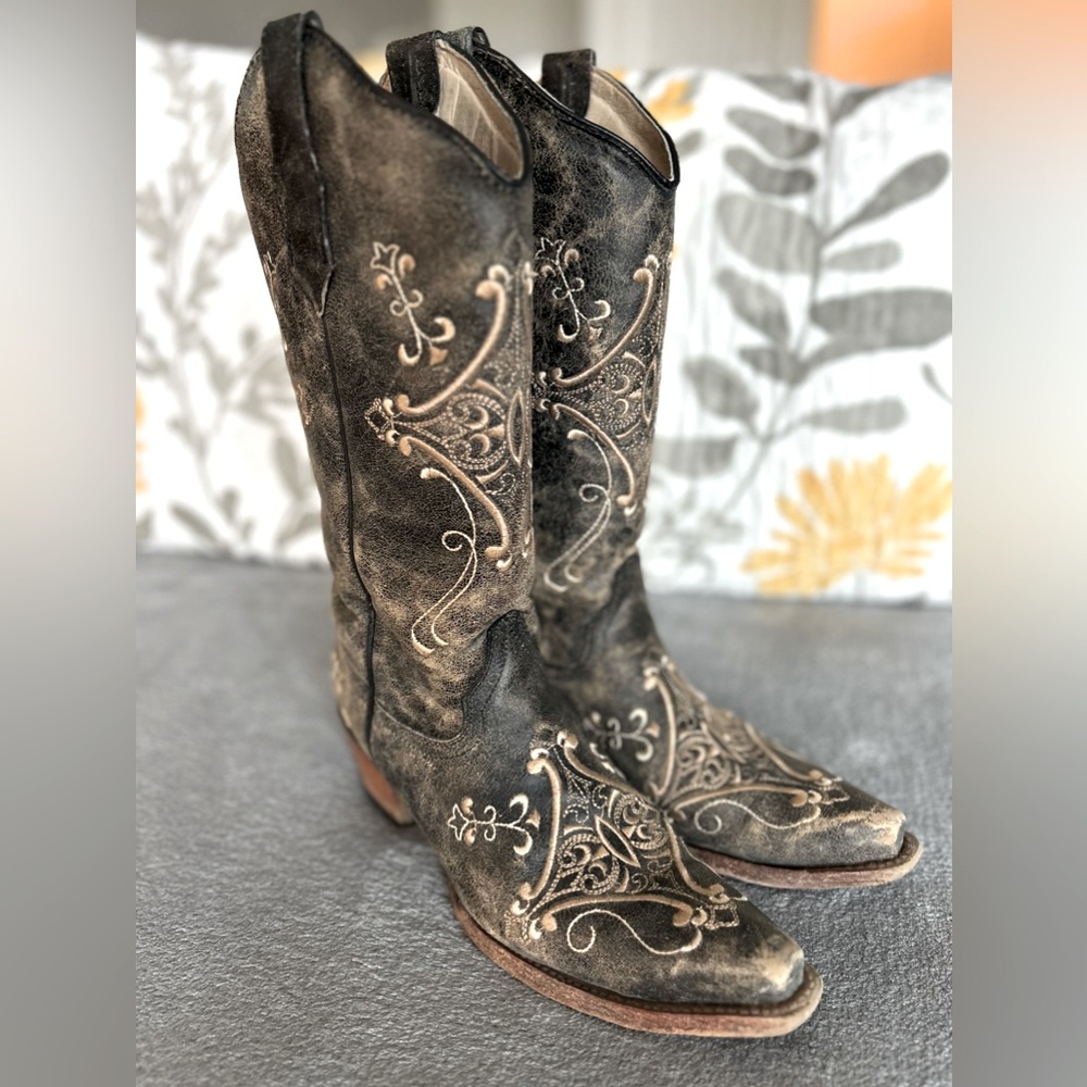 Circle G by Corral leather western boot size 9